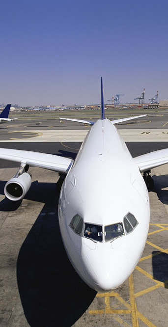 cargo plane on the ground